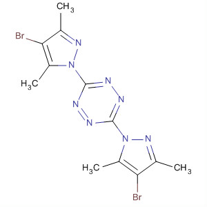 270588-85-7  1,2,4,5-Tetrazine, 3,6-bis(4-bromo-3,5-dimethyl-1H-pyrazol-1-yl)-
