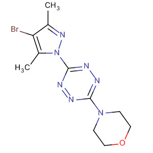 270588-88-0  1,2,4,5-Tetrazine,3-(4-bromo-3,5-dimethyl-1H-pyrazol-1-yl)-6-(4-morpholinyl)-