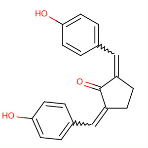 27060-66-8  Cyclopentanone, 2,5-bis[(4-hydroxyphenyl)methylene]-