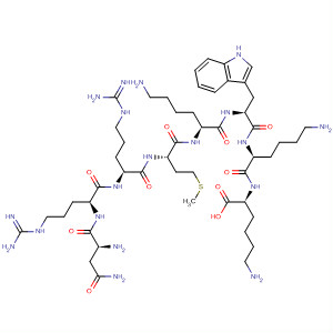 271572-84-0  L-Lysine,L-asparaginyl-L-arginyl-L-arginyl-L-methionyl-L-lysyl-L-tryptophyl-L-lysyl-