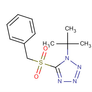273730-81-7  1H-Tetrazole, 1-(1,1-dimethylethyl)-5-[(phenylmethyl)sulfonyl]-