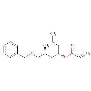 273733-90-7  2-Propenoic acid,(1S)-1-[(2R)-2-methyl-3-(phenylmethoxy)propyl]-3-butenyl ester