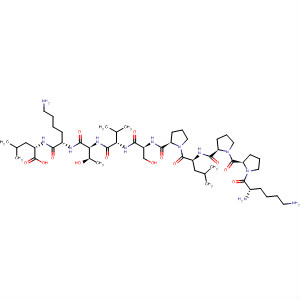 273734-39-7  L-Leucine,L-lysyl-L-prolyl-L-prolyl-L-leucyl-L-prolyl-L-seryl-L-valyl-L-threonyl-L-lysyl-