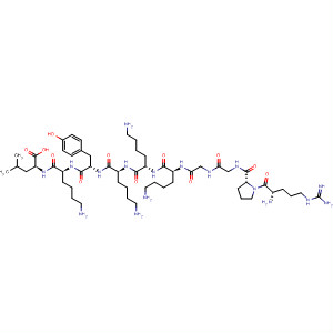 273734-42-2  L-Leucine,L-arginyl-L-prolylglycylglycyl-L-lysyl-L-lysyl-L-lysyl-L-tyrosyl-L-lysyl-