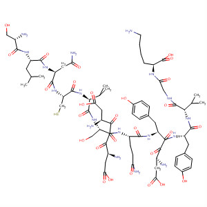 274247-86-8  L-Lysine,L-seryl-L-leucyl-L-asparaginyl-L-cysteinyl-L-valyl-L-a-aspartyl-L-a-aspartyl-L-seryl-L-glutaminyl-L-a-aspartyl-L-tyrosyl-L-tyrosyl-L-valylglycyl-