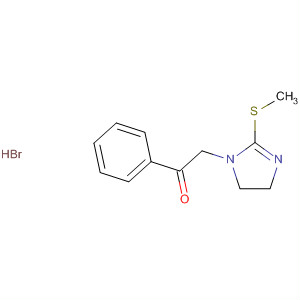 27450-31-3  Ethanone, 2-[4,5-dihydro-2-(methylthio)-1H-imidazol-1-yl]-1-phenyl-,monohydrobromide