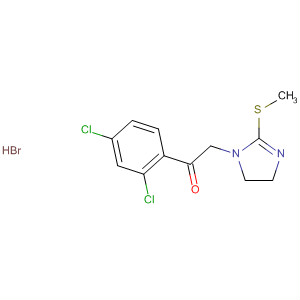 27450-34-6  Ethanone,1-(2,4-dichlorophenyl)-2-[4,5-dihydro-2-(methylthio)-1H-imidazol-1-yl]-,monohydrobromide
