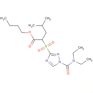 225223-71-2  Pentanoic acid,2-[[1-[(diethylamino)carbonyl]-1H-1,2,4-triazol-3-yl]sulfonyl]-4-methyl-,butyl ester