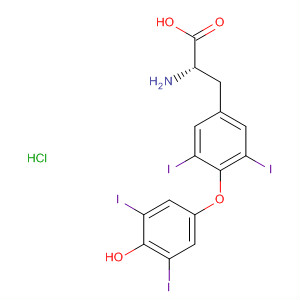 22554-41-2  L-Tyrosine, O-(4-hydroxy-3,5-diiodophenyl)-3,5-diiodo-, hydrochloride