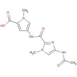225667-23-2  1H-Pyrrole-2-carboxylic acid,4-[[[4-(acetylamino)-1-methyl-1H-imidazol-2-yl]carbonyl]amino]-1-methyl-