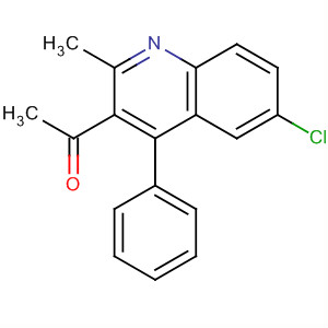 22609-02-5  Ethanone, 1-(6-chloro-2-methyl-4-phenyl-3-quinolinyl)-