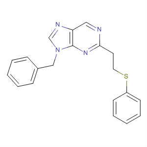 226247-86-5  9H-Purine, 9-(phenylmethyl)-2-[2-(phenylthio)ethyl]-