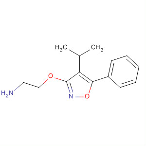 226416-11-1  Ethanamine, 2-[[4-(1-methylethyl)-5-phenyl-3-isoxazolyl]oxy]-