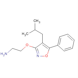 226416-12-2  Ethanamine, 2-[[4-(2-methylpropyl)-5-phenyl-3-isoxazolyl]oxy]-