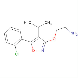 226416-14-4  Ethanamine, 2-[[5-(2-chlorophenyl)-4-(1-methylethyl)-3-isoxazolyl]oxy]-