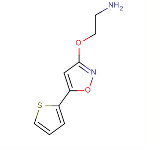 226416-23-5  Ethanamine, 2-[[5-(2-thienyl)-3-isoxazolyl]oxy]-