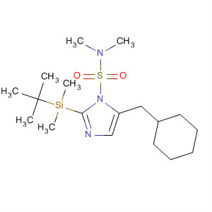 226571-71-7  1H-Imidazole-1-sulfonamide,5-(cyclohexylmethyl)-2-[(1,1-dimethylethyl)dimethylsilyl]-N,N-dimethyl-