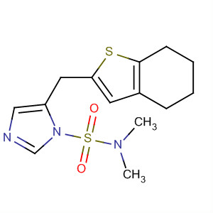 226571-75-1  1H-Imidazole-1-sulfonamide,N,N-dimethyl-5-[(4,5,6,7-tetrahydrobenzo[b]thien-2-yl)methyl]-