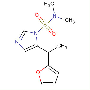 226571-80-8  1H-Imidazole-1-sulfonamide, 5-[1-(2-furanyl)ethyl]-N,N-dimethyl-