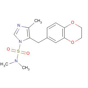 226571-83-1  1H-Imidazole-1-sulfonamide,5-[(2,3-dihydro-1,4-benzodioxin-6-yl)methyl]-N,N,4-trimethyl-