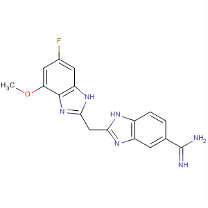 226573-84-8  1H-Benzimidazole-5-carboximidamide,2-[(6-fluoro-4-methoxy-1H-benzimidazol-2-yl)methyl]-