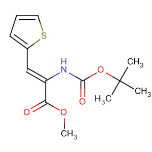 226880-75-7  2-Propenoic acid,2-[[(1,1-dimethylethoxy)carbonyl]amino]-3-(2-thienyl)-, methyl ester,(2Z)-
