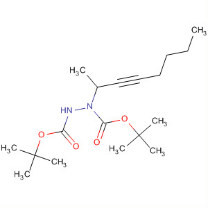 226892-01-9  1,2-Hydrazinedicarboxylic acid, 1-(1-methyl-2-heptynyl)-,bis(1,1-dimethylethyl) ester