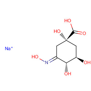 227002-22-4  Cyclohexanecarboxylic acid, 1,3,4-trihydroxy-5-(hydroxyimino)-,monosodium salt, (1S,3R,4R,5E)-