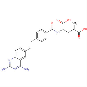 227016-66-2  L-Glutamic acid,N-[4-[2-(2,4-diamino-6-quinazolinyl)ethyl]benzoyl]-4-methylene-