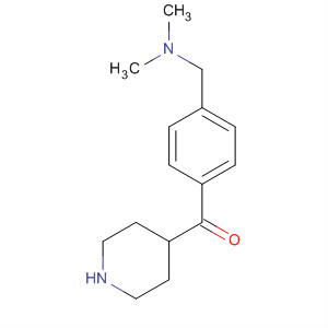 227100-79-0  Methanone, [4-[(dimethylamino)methyl]phenyl]-4-piperidinyl-