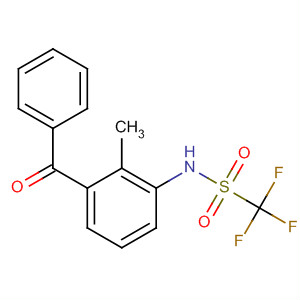 22731-39-1  Methanesulfonamide, N-(3-benzoyl-2-methylphenyl)-1,1,1-trifluoro-