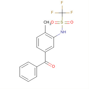 22731-40-4  Methanesulfonamide, N-(5-benzoyl-2-methylphenyl)-1,1,1-trifluoro-