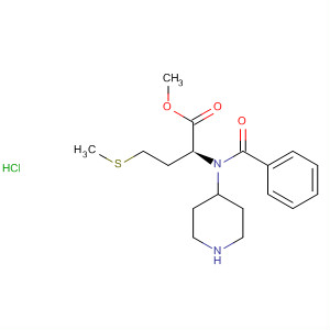 227314-70-7  L-Methionine, N-benzoyl-N-4-piperidinyl-, methyl ester,monohydrochloride