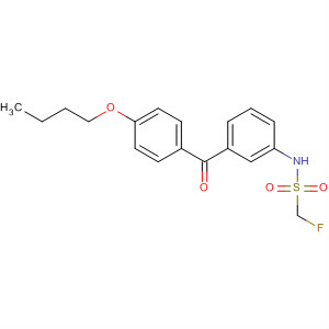 22736-94-3  Methanesulfonamide, N-[3-(4-butoxybenzoyl)phenyl]-1-fluoro-