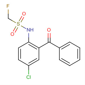 22737-00-4  Methanesulfonamide, N-(2-benzoyl-4-chlorophenyl)-1-fluoro-