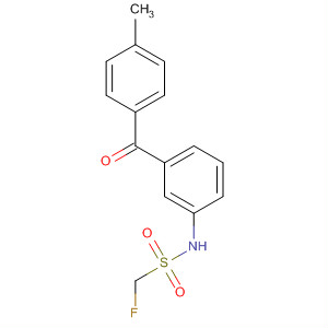 22737-04-8  Methanesulfonamide, 1-fluoro-N-[3-(4-methylbenzoyl)phenyl]-