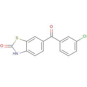 227612-38-6  2(3H)-Benzothiazolone, 6-(3-chlorobenzoyl)- 227612-38-6  2(3H)-Benzothiazolone, 6-(3-chlorobenzoyl)-