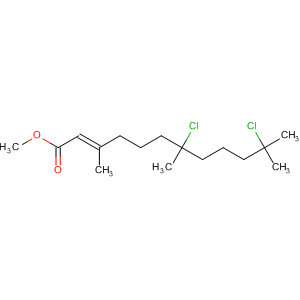 22804-93-9  2-Dodecenoic acid, 7,11-dichloro-3,7,11-trimethyl-, methyl ester, (E)-