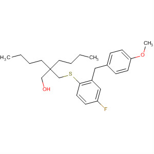 228113-59-5  1-Hexanol,2-butyl-2-[[[4-fluoro-2-[(4-methoxyphenyl)methyl]phenyl]thio]methyl]-