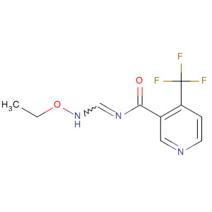 228553-56-8  3-Pyridinecarboxamide,N-[(ethoxyamino)methylene]-4-(trifluoromethyl)-