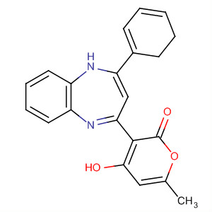 228864-87-7  2H-Pyran-2-one,3-(2,3-dihydro-2-phenyl-1H-1,5-benzodiazepin-4-yl)-4-hydroxy-6-methyl-
