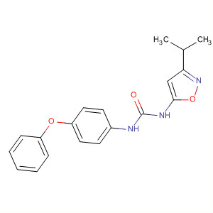 229000-65-1  Urea, N-[3-(1-methylethyl)-5-isoxazolyl]-N'-(4-phenoxyphenyl)-