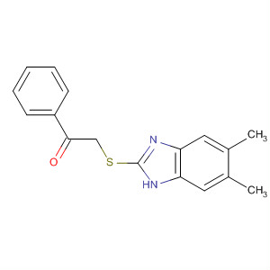 22903-52-2  Ethanone, 2-[(5,6-dimethyl-1H-benzimidazol-2-yl)thio]-1-phenyl-