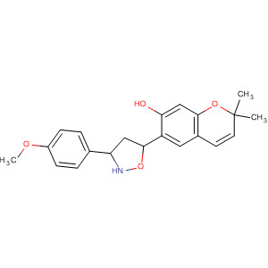 229181-02-6  2H-1-Benzopyran-7-ol,3,4-dihydro-6-[3-(4-methoxyphenyl)-5-isoxazolyl]-2,2-dimethyl-