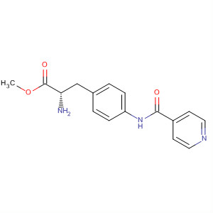 229329-93-5  L-Phenylalanine, 4-[(4-pyridinylcarbonyl)amino]-, methyl ester