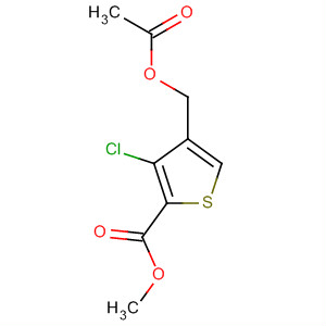 229342-96-5  2-Thiophenecarboxylic acid, 4-[(acetyloxy)methyl]-3-chloro-, methylester