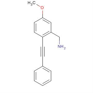 229636-15-1  Benzenemethanamine, 4-methoxy-a-(phenylethynyl)-