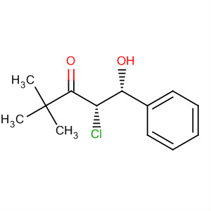 229962-06-5  3-Pentanone, 2-chloro-1-hydroxy-4,4-dimethyl-1-phenyl-, (1R,2S)-rel-