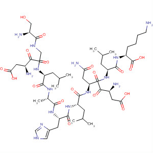 229981-38-8  L-Lysine,L-seryl-L-a-aspartylglycyl-L-leucyl-L-alanyl-L-histidyl-L-leucyl-L-a-aspartyl-L-asparaginyl-L-leucyl-