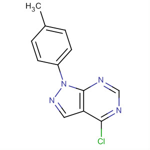 23000-47-7  1H-Pyrazolo[3,4-d]pyrimidine, 4-chloro-1-(4-methylphenyl)-